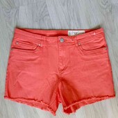 Esmara брендовые стильные шортики цвет терракотовый размер евро 38/40