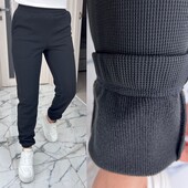 Теплые штаны джогеры на флисе 42/56 разные цвета на выбор