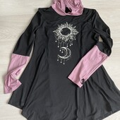 Сукня-туніка з каптуром