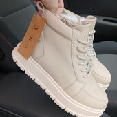 Натуральна шкіра!Стильні зручні черевики/кросівки