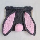 Сумочка/ рюкзак дитячий ручної роботи "Зайчик".