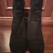 Осінні ботинки еко-замш, розмір 38,устілка 24,5,відмінний стан!