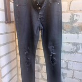 Модні джинси стрейч. Чорні.