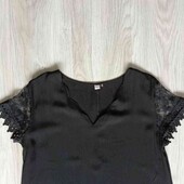 стильное платье вискоза!!! рукава кружево размер евро 40/42