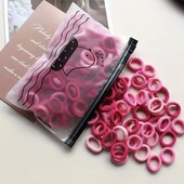 Лот-125шт Маленькі мягкі резиночки для волосся