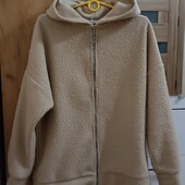 Стильна тепленька кофтинка-баранчик розмір с/м