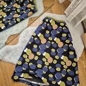 Лляна спідничка на підкладці, батал, краса!