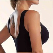 Безшовний бюстгальтер Ahh Bra чорний, розмір XL, 3xl