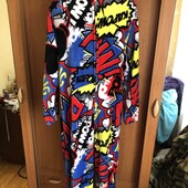 Человечек, кигуруми, пижама, S, 185-197. костюм. Peacocks. в ідеалі