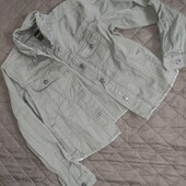 Uk8 нова куртка денім