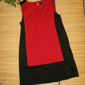 Платье женское красное с черным L