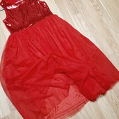 Подростковое Нарядное праздничное платье для девочки рост 164 в идеальном состоянии