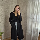 Актуальний, чорний кардиган з кишеньками, відмінний стан ❤️