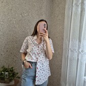 Натуральна сорочка, принт ❤️