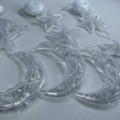 Світлодіодні різдвяні ліхтарі IP20 подвеска на присоске