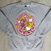 Gildan брендовый теплый стильный свитшот /реглан размер S M