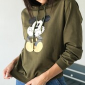 Стильне худі з принтом Міккі Маус р. XS-S