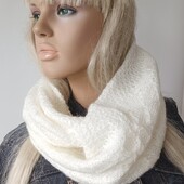 Снуд хомут цвет бирюзовый