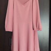 Рожева кежуал сукня Terranova S і М. Один розмір на вибір!