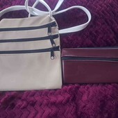 сумочка + кошелёк 