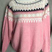 Интересный свитер из акрила