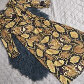 Star, uk14 цікава сукня в зміїний принт