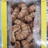 смачне, цукрове печиво Рогалик