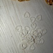 Перламутрові акрилові намистини Серця для декору 50шт