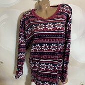 Кофточка из стрейч велюра для дома и сна размер л, ХЛ, состояние отличное