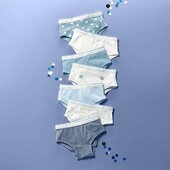 ♕Лот 1 шт.♕ Трусики для дівчинки з органічної бавовни, Tchibo (Німеччина) розмір 134-140