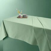 ♕ Якісна лляна скатертина Tchibo (Німеччина) розмір 140 х 180см