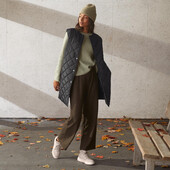 ♕ Чудовий стьобаний подовжений жилет Tchibo (Німеччина) розмір наш 46-48(40 євро)