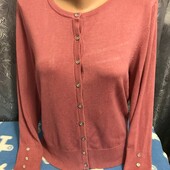 Кофта лилового цвета на женщину M/L,см.замеры