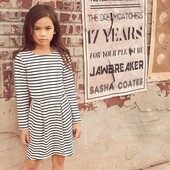 Платье с рукавом НМ на 8-10лет рост 134-140