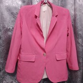 Пиджак из льна(на подкладке) на женщину M/L,см.замеры