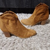 *р.37.Черевички Kolya Minelli нат.замша. Читайте опис.