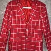 Новий стан.Яскравий піджак на підкладці розмір М.