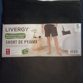 Піжамні або домашні шорти бавовняні з кишенями для чоловіка Livergy S 44/46