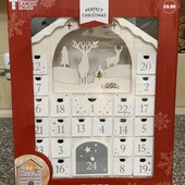 Адвент календар у вигляді будиночка зі світлодіодним підсвічуванням фірма ALDI Чудовий стан!!!