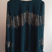 Блузка нарядная,шифон жатка.