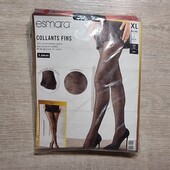 Есмара! Капронові жіночі колготки з написами і класичні 2 шт 44/46 євро 50/52 наш! Лот 3