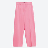 Нові рожеві штани брюки кюлоти Zara, є дефект