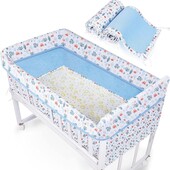 Дихаючі бортики для дитячого ліжечка, бампер lictin babybett