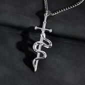 Ланцюжок і підвіска, змія, шпага, рапіра, хрест, медсталь, готика