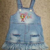 Джинсовое платье/сарафан в отличном состоянии