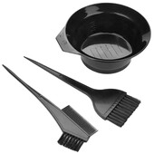 Набор для окрашивания волос 3 в 1 (миска, кисти, расческа)