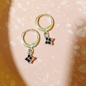 Маленькие серебряные серьги проба 925