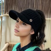 Класна зимова шапка бейсболка, 2 кольори на вибір