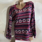 Кофточка для дома и сна из стрейч велюра размер Л, состояние идеальное