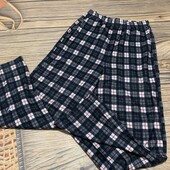 Флисовые пижамные штаны на 12/14 лет, состояние хорошее